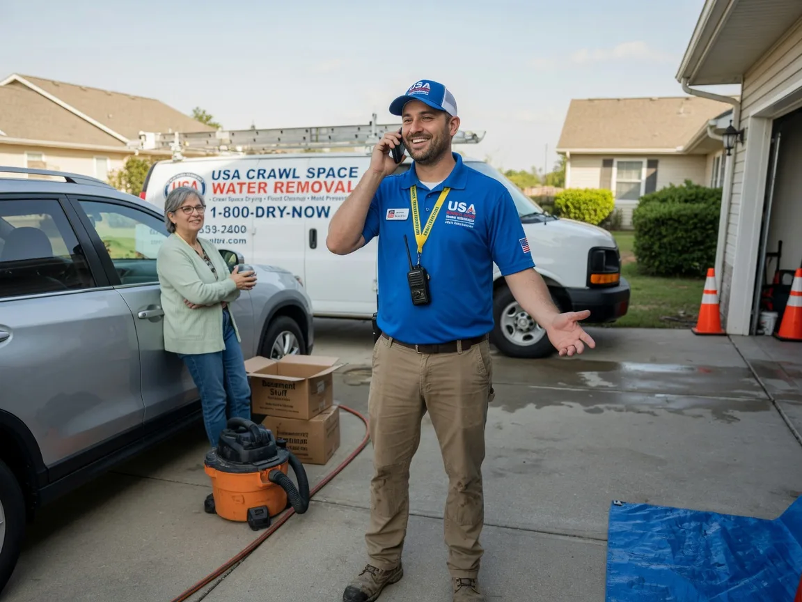 Crawl Space Water Removal Pekin, IN FAQs